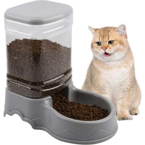 Distributeur croquettes chat automatique 3,5L - Gamelle détachable - GMDOG (1/5)