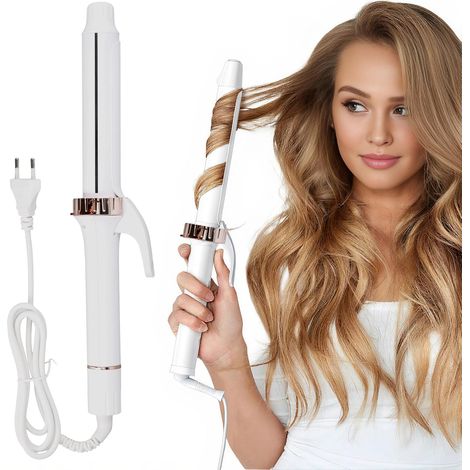 Fer à Friser 30 mm, Fer à Boucler Revêtement en Céramique, Chauffage Rapide, Température Réglable 120-220℃, Boucleur pour Cheveux Longs et Courts (1/5)