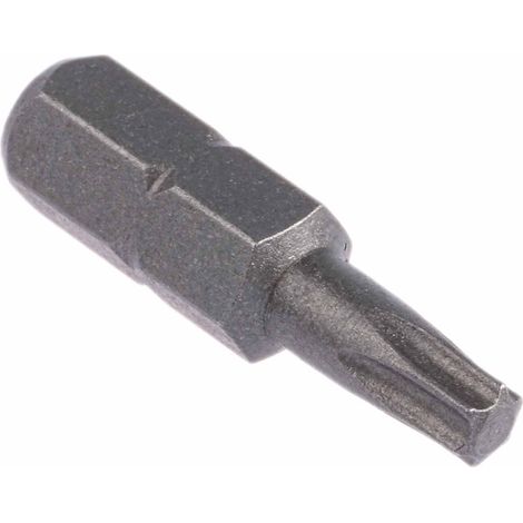 Embout de vissage RS PRO Torx, T20, L. 25 mm, Acier chrome vanadium ( Prix pour 1 )