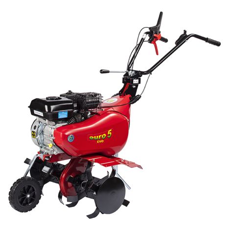 Motobineuse thermique 208 cc – Moteur essence 4 temps Briggs&Stratton – Largeur de travail 75 cm – Idéale pour potager et terrains accidentés – Eurosystems