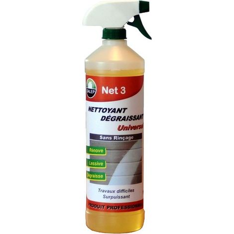 Universeller fettlösender Reiniger NET 3 ohne Nachspülen DALEP - Sprühflasche 1L - 405001