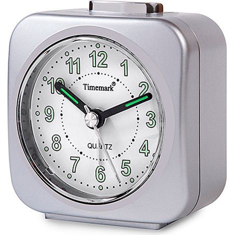 Reloj despertador analógico timemark modelo timemark silencioso modo noche