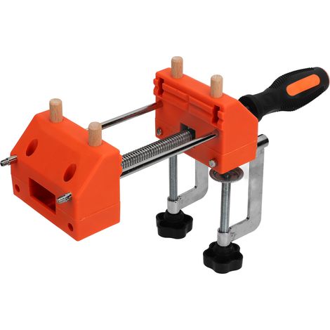 Multifunktionaler Universal-Werkbankschraubstock, Tischklemme für die Holzbearbeitung, kompaktes Werkzeug mit robuster Befestigung, kleiner tragbarer Schraubstock für die Werkstatt, präzises und stabi (1/5)