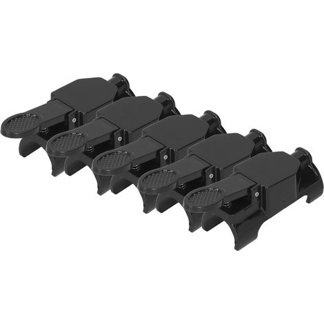 Lot de 10 interrupteurs pour torche de soudage TIG avec jeu de noyaux, accessoires de soudage à l'argon noir anti-oxydation (1/5)