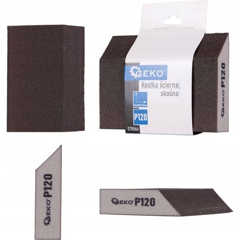 Bloque de lijado angular 125x90x25mm P120 (250) (1/3)
