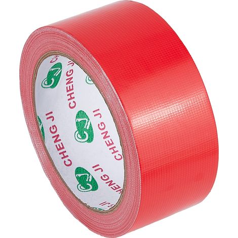 Ruban de Réparation de Reliure de 1.8, 65.6 cm X (0),(6) m Ruban Adhésif en Tissu Rouge Ruban Adhésif en Tissu Safe Cloth Bibliothèque Livre Joint D'Étanchéité Charnière Craft Tape (1/5)