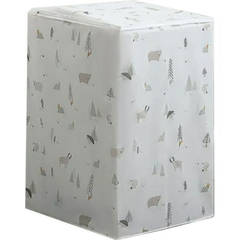 1 Housse de lavage, Imperméable, Anti-poussière, Coupe-vent, Pour lave-linge séchoir, Extérieur Intérieur (1/5)