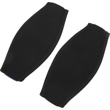 Lot de 2 sangles de masque de plongée en néoprène noir, stabilisatrices et de sécurité, pour hommes et femmes. (1/5)