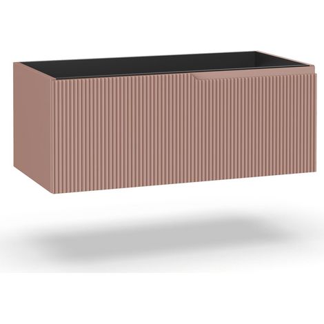 Base portalavabo 1 cestone ZIP rosa cipria (1/3)