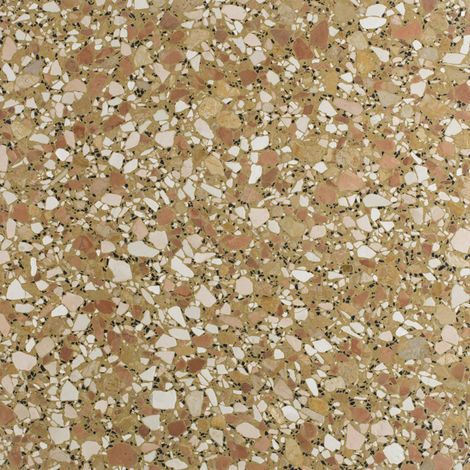 Véritable Plinthes pour Carreau Terrazzo CARAMELO- collection TRADIZIONE -  - Plinthe 60x7 cm boîte de  ml - Gioia Materia Plinthe 60x7 cm boîte de m2 Brossé - Gioia Materia