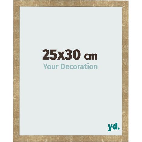 yd. - Cadre photo 25x30 - Or Antique - MDF - Bologna (1/5)