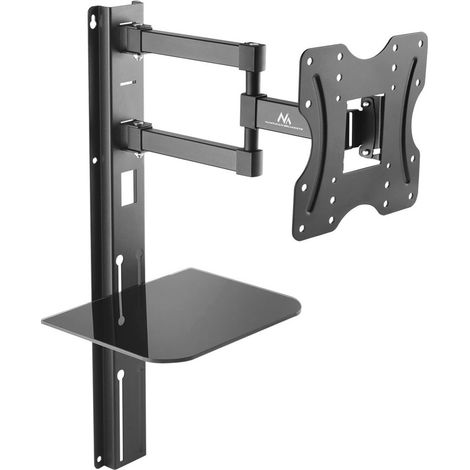 Mac-lean Supporto murale universale nero per televisore (1/5)