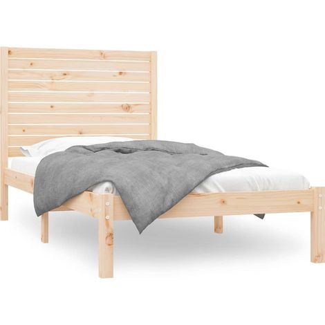 Maison Exclusive - Estructura de cama madera maciza de pino 90x20