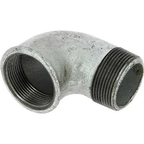 Coude 90° fonte galva Mâle Femelle 1" 1/2