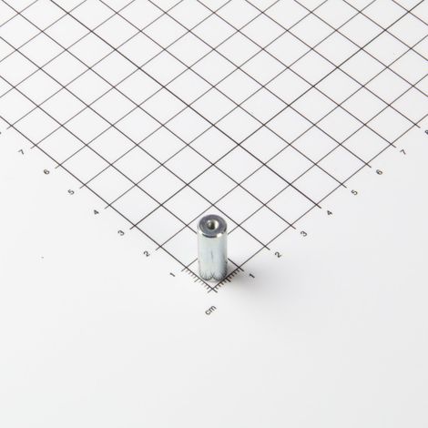 Magna-C Stabgreifer aus AlNiCo Ø8x20mm mit Innengewinde (1/3)