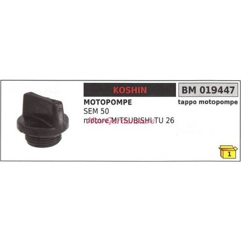 KOSHIN Motorpumpe SEM 50 Deckel 019447