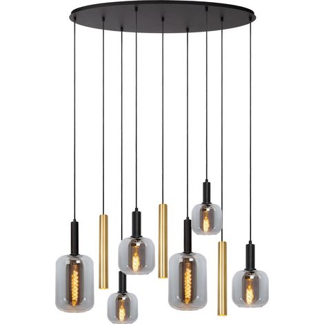 Lampe suspendue Joanet Or 6 lumières - 45494/19/96 (1/3)