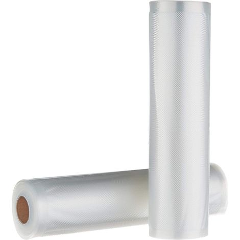 Rollen für Vakuumierer, 22 cm x 500 cm, 2er-Pack