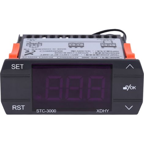 Thermostat numérique tactile STC-3000 110V-220V avec capteur (10A) (1/5)
