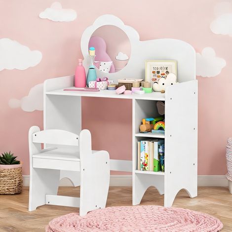 Lit enfant branco en mDF e Acrílico 70 x 39 x 92,5 cm (1/5)