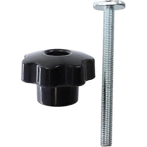 Poignée coulissante à rainure en T, gabarit de coupe d'onglet en T, fixation à vis, scie circulaire de table, rail de goulotte pour défonceuse, accessoires spéciaux, kit d'outils pour le travail du bo
