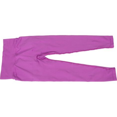 Pantalon de sport taille haute gainant pour femme, idéal pour la gym, le fitness et le yoga. Legging élastique ventre plat, violet foncé, taille L. (1/5)