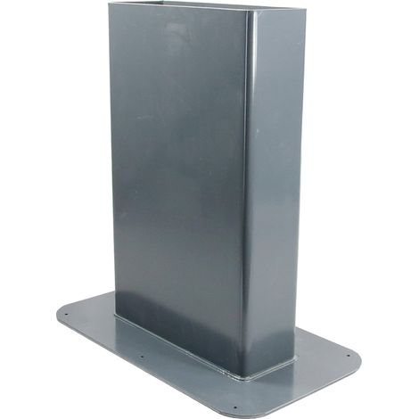 Flachdach Rechteck Notüberlauf "BIG" 500x100x300mm (1/5)