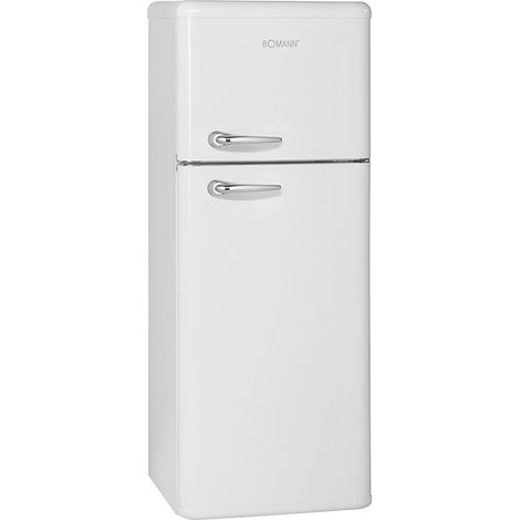 Réfrigérateur et congélateur 208L retro blanc DTR 353.1 blanc (1/5)