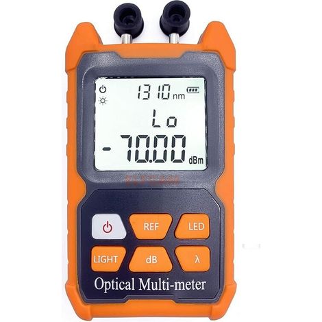 Tragbares optisches Multimeter-Photometer E-200 mit VFL, Messbereich: -70 dBm bis +6 dBm (1/5)