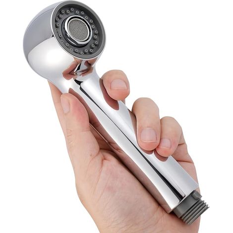 Robinet Cuisine Douchette 2 Jets (Jet et Douche) Douche Remplacement Douchette pour Mitigeur Cuisine,Remplacement Pour Robinet de Lavabo ou Pomme de Douche Universelle, Chromé (1/5)