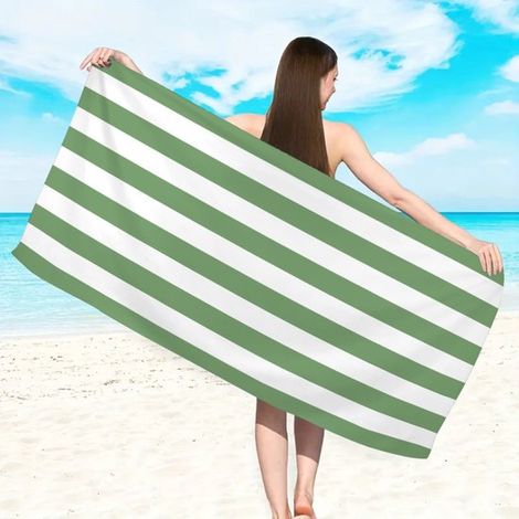 Toalla de playa de microfibra en varios tamaños, toalla de baño absorbente de secado rápido para adultos, piscina y playa – 76 × 150 cm (1/5)