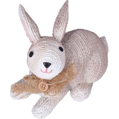 statue jardin exterieur-雕塑 Rabbit en Résine - Ornement de Simulation pour Décorer la Maison et Jardins (1 pièce) (1/5)