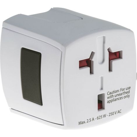 Adaptateur de voyage, Universel ( Prix pour 1 ) (1/4)