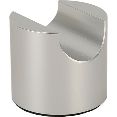 Support antivibratoire en alliage d'aluminium pour câble enceinte HiFi, patin d'enceinte argenté pour amplificateur home cinéma. (1/5)