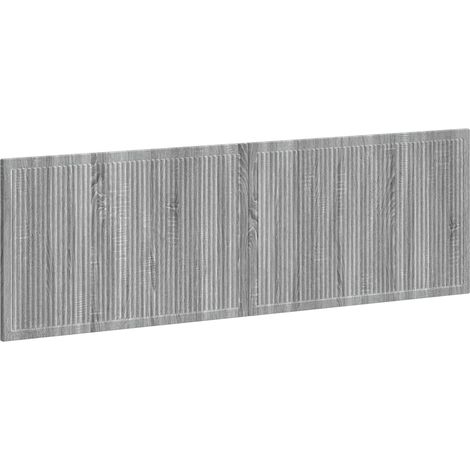 vidaXL Cabecero montada en la pared EDE Sonoma gris (1/5)