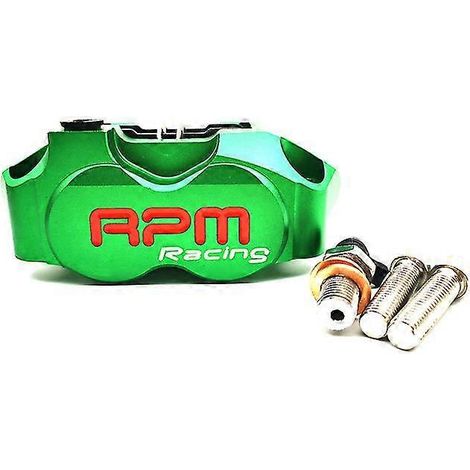 Étrier de frein universel RPM 82 mm pour moto Yamaha Aerox Nitro, pompe de frein RSZ Jog BWS Zuma 50 RR RSZ Turtle King Radiant - Vert (1/5)