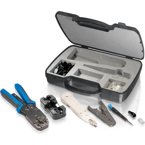 Equip Kit de herramientas red negro azul gris blanco (1/4)