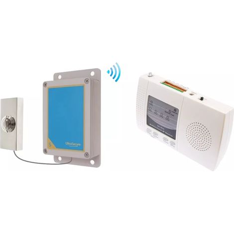 Sonnette sans-fil extérieure 900m longue distance bouton autonome résistant et carillon intérieur (gamme DA600+) (1/5)