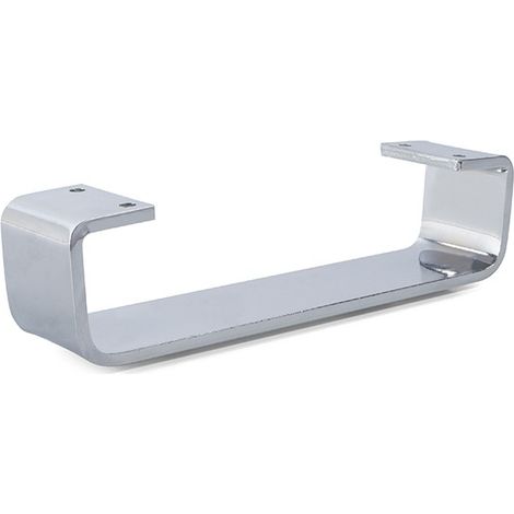 Q&Q pata metal nimian h49 l184 cromo , La pata Nimian es un accesorio de metal para sofás y muebles, con un acabado en cromo y una altura de 49 mm.