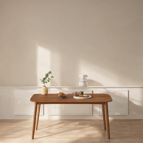 Table de salle à manger en kiefernholz 150 x 80 x 76 cm (1/5)