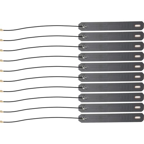 Antenne WiFi PCB haute gain NZ-4G-PCB-002, connecteur IPEX, lot de 10 pièces, antenne interne sans fil pour modules 2.4GHz/5GHz. (1/5)