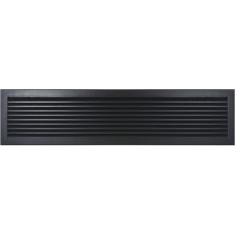 griglia di ventilazione con protezione anti insetti artplast in alluminio per casetta modulare 92,1x17,8 cm