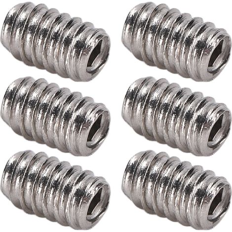 Kit de 50 vis sans tête M2x3 en acier inoxydable A2-70, pour assemblage et réparation de précision