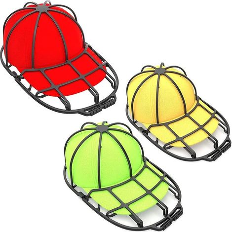 3 Pièces Lave Casquette, Support Casquette, Lavage Casquette, Rondelle De Chapeau Pour Casquettes De Baseball (1/5)