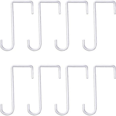 Support pour pot de fleurs, crochet de suspension résistant pour balcon, 24 pièces (1/5)