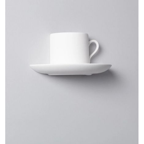 Applique in gesso dal design moderno forma tazza caffe attacco per lampadine G9 (1/5)