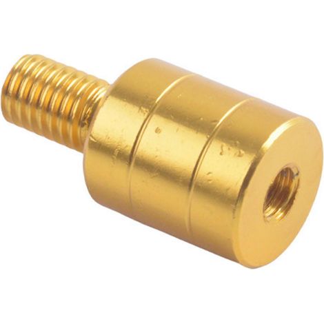 Composants de la perche d'atterrissage du filet de pêche, adaptateur de tête de filet, connecteur de poignée d'atterrissage du filet de pêche, adaptateur fileté, adaptateur de tête de filet 8 devient (1/5)