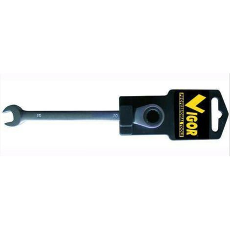 VIGOR - CHIAVE COMBINATA A CRICCHETTO 19X19MM