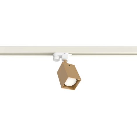 LUMICOM BRINCK Track, 1X GU10, max 33W, metallo, anodic gold, D.6cm (1/4)