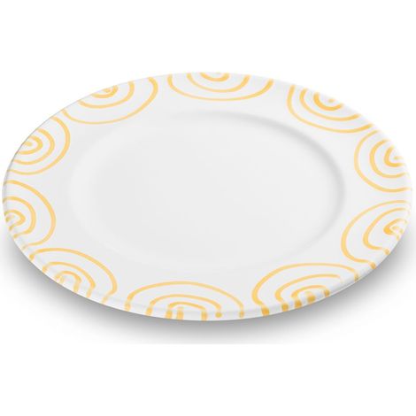 Gmundner Keramik Gelbgeflammt, Speiseteller Gourmet (Ø 27cm) (1/2)
